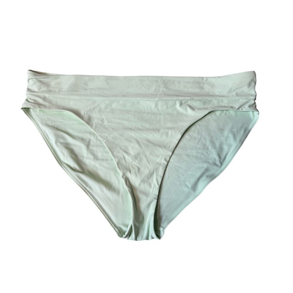 CALIA by Carrie Underwood women's swim bikini bottoms, size XXL, Mint/Light grn